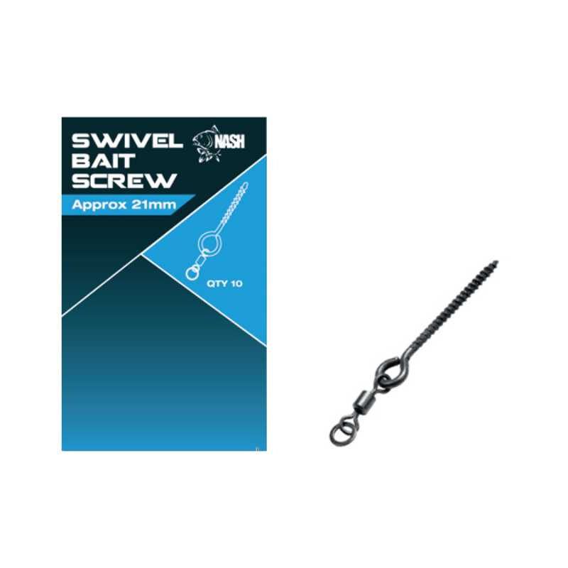 NASH Swivel Bait Screw - Griezuļa Ēsmas Skrūve