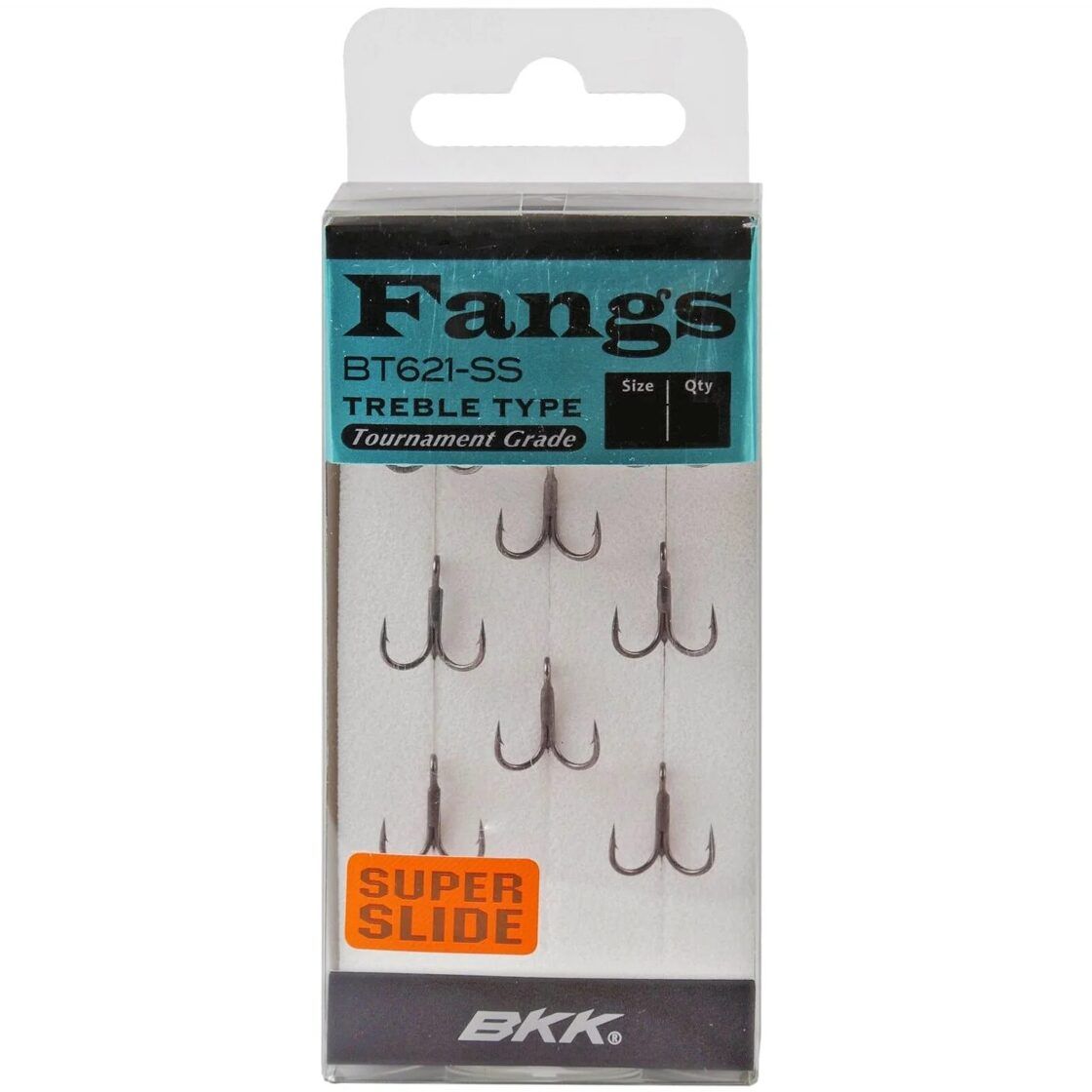 BKK Fangs 21-SS / BT621-SS Treble Hooks , Trīsžuburu āķi