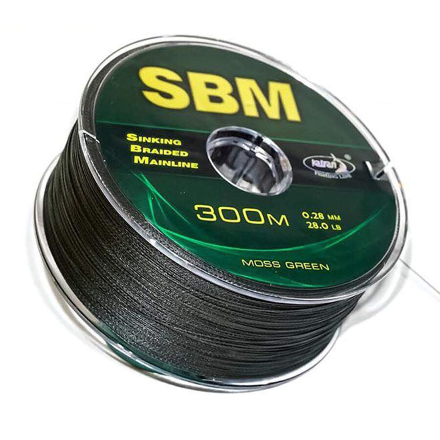 KATRAN Sinking Braided Mainline SBM, 300m pītā aukla 0,28mm