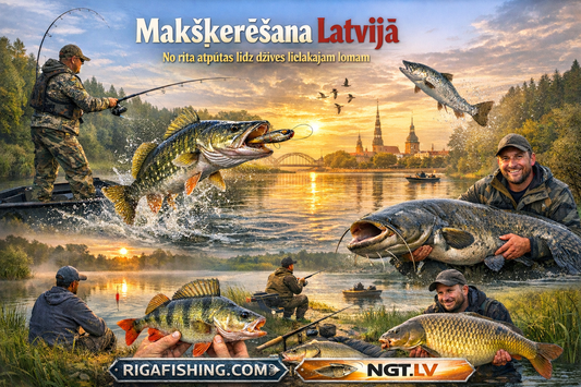 Makšķerēšana Latvijā – informācija un padomi