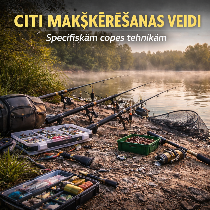 Citi makšķerēšanas veidi