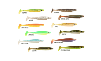 Silikona māneklis Strike Pro Piglet Shad, 12cm, 12g