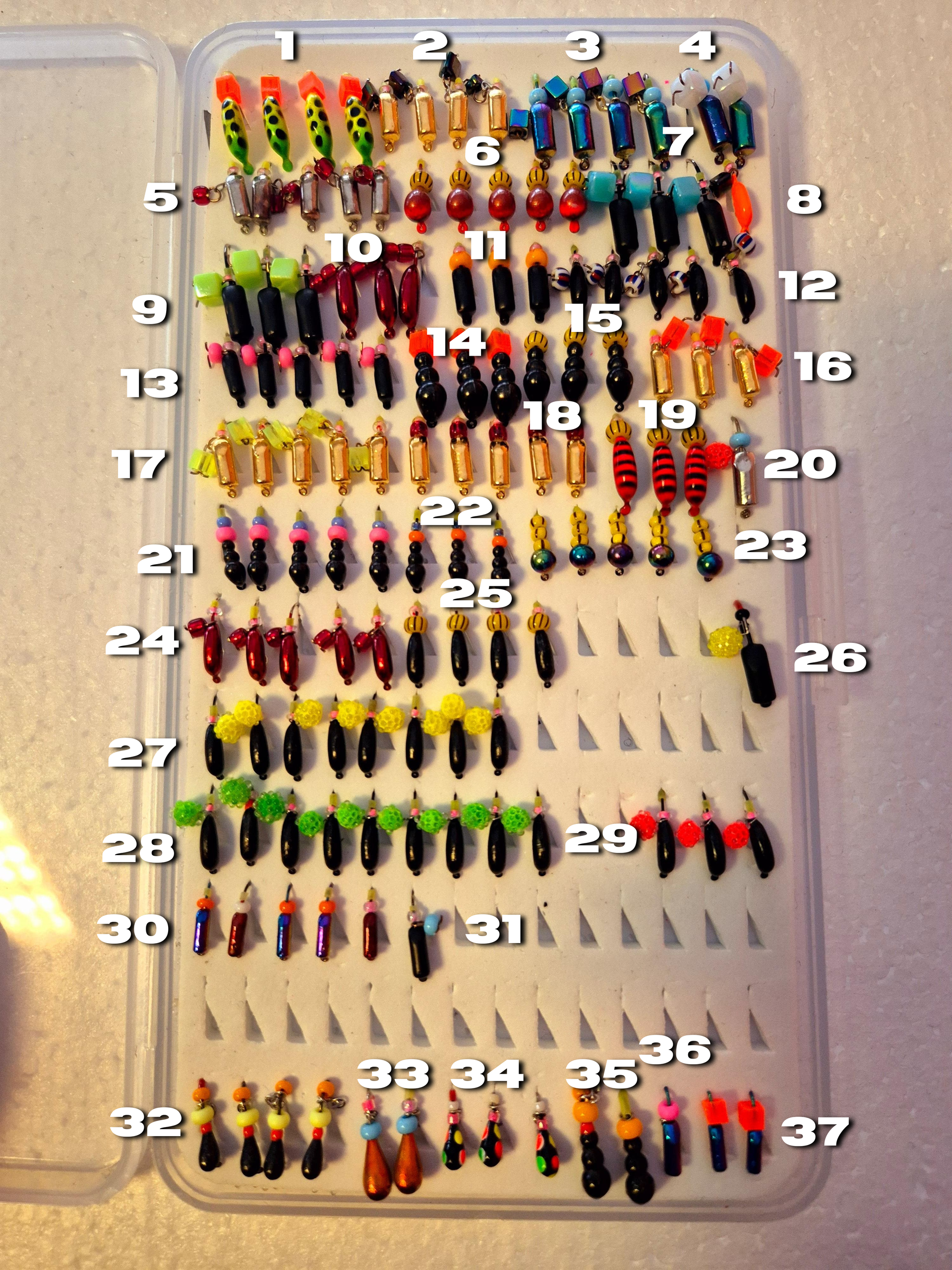 Tungsten "Bezmotylka" jig
