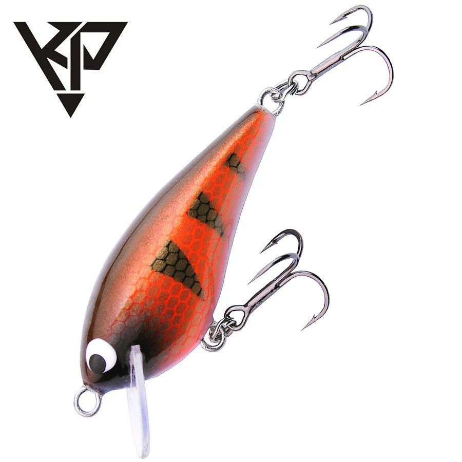 Vobleris K.P XO Perch 50mm 6.2g Floating