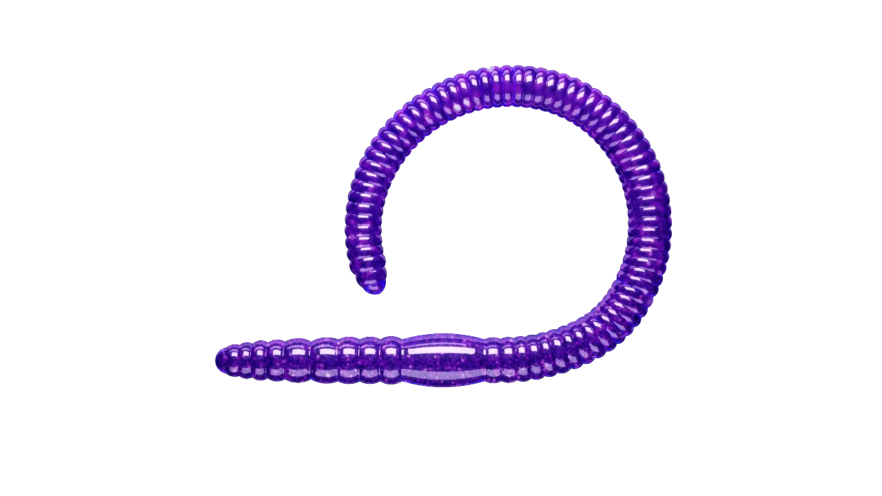 Silikona mānekļi Libra Lures Flex Worm Junior 65