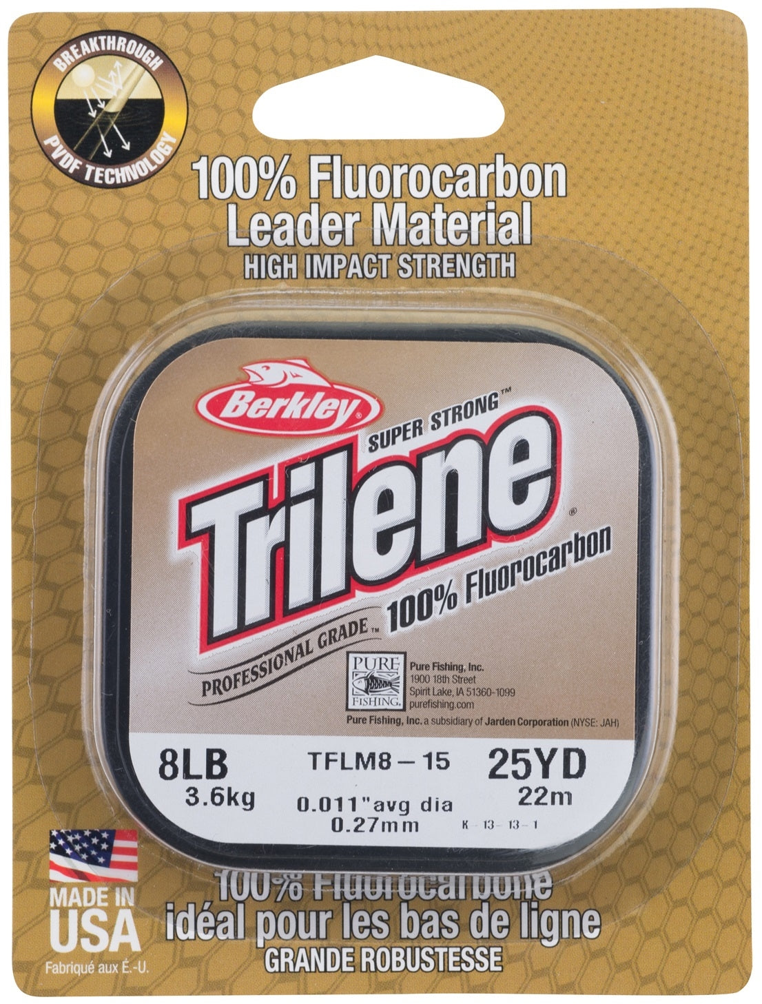 Fluorokarbons BERKLEY Trilene 25m