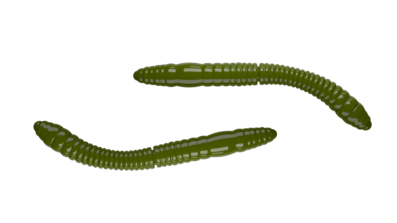 Silicone Lures Libra Lures Fatty D'Worm Tournament 55