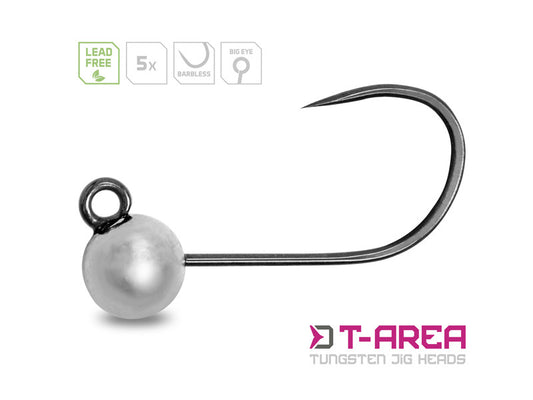 Volframa džiggalva Delphin T-AREA BL / 5 gab - silver