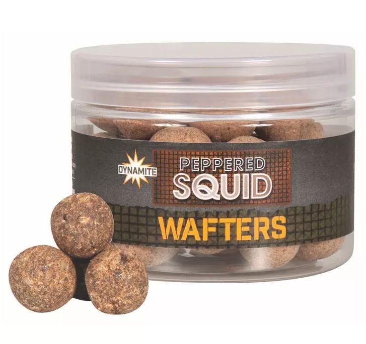 Dynamite Baits Peppered Squid Wafters 15mm