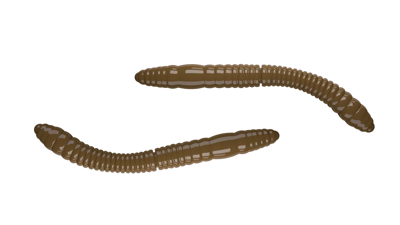 Silicone Lures Libra Lures Fatty D'Worm Tournament 55