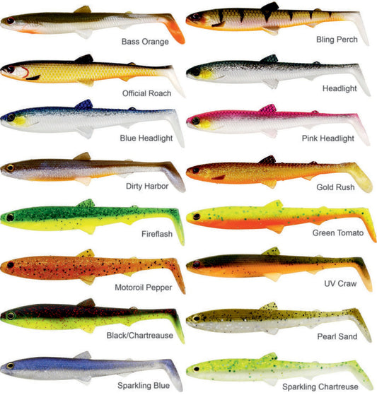 Silikona māneklis BullTeez ShadTail 9,5cm