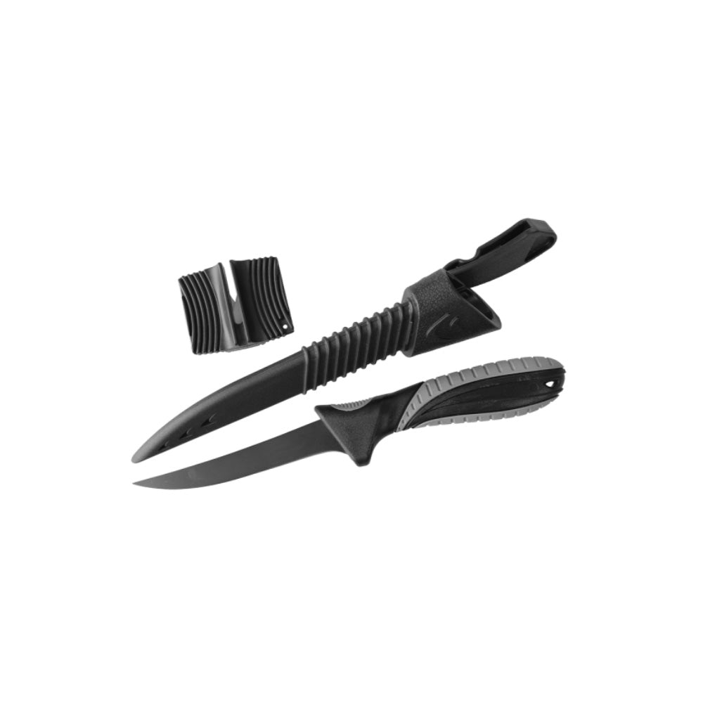 Filējamais nazis Imax Fishing Knife 6' 15.2cm 440C Japanese Stainless Steel +Ceramic Sharpener +Case