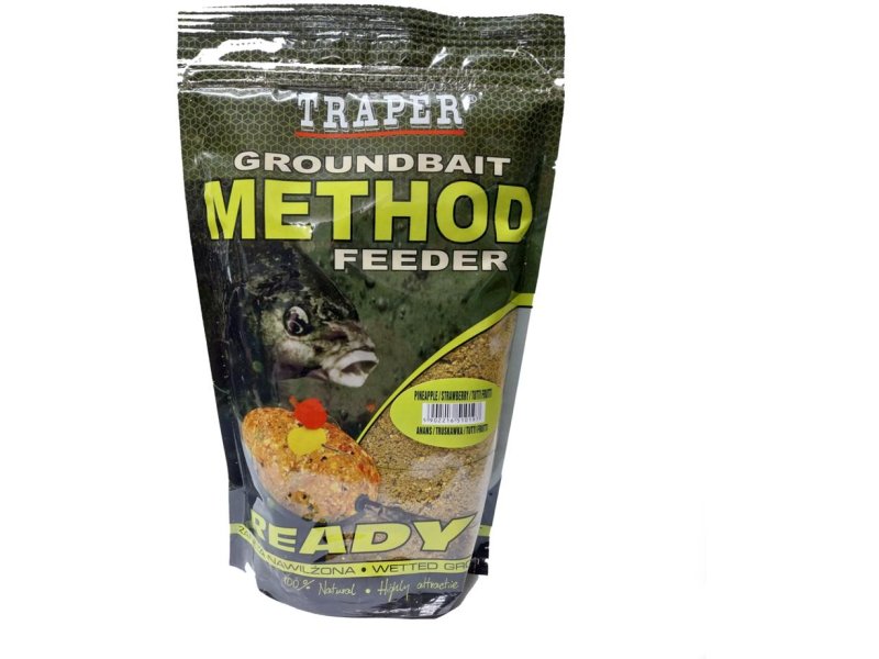 Bait TRAPER Method Feeder Ready Pineapple / Strawberry / Tutti Frutti – 750 g