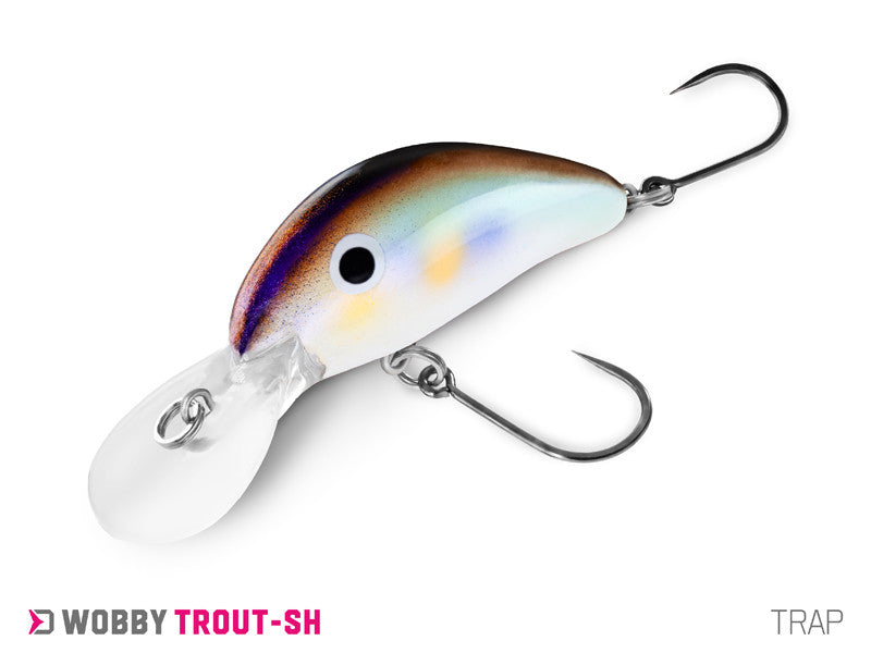 Vobleris Delphin WOBBY TROUT-SH
