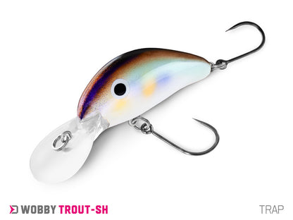 Vobleris Delphin WOBBY TROUT-SH