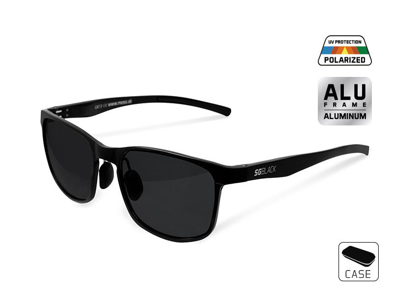 Saulesbrilles Delphin SG BLACK black lenses