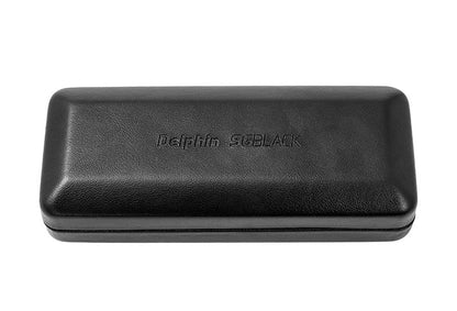 Saulesbrilles Delphin SG BLACK orange lenses