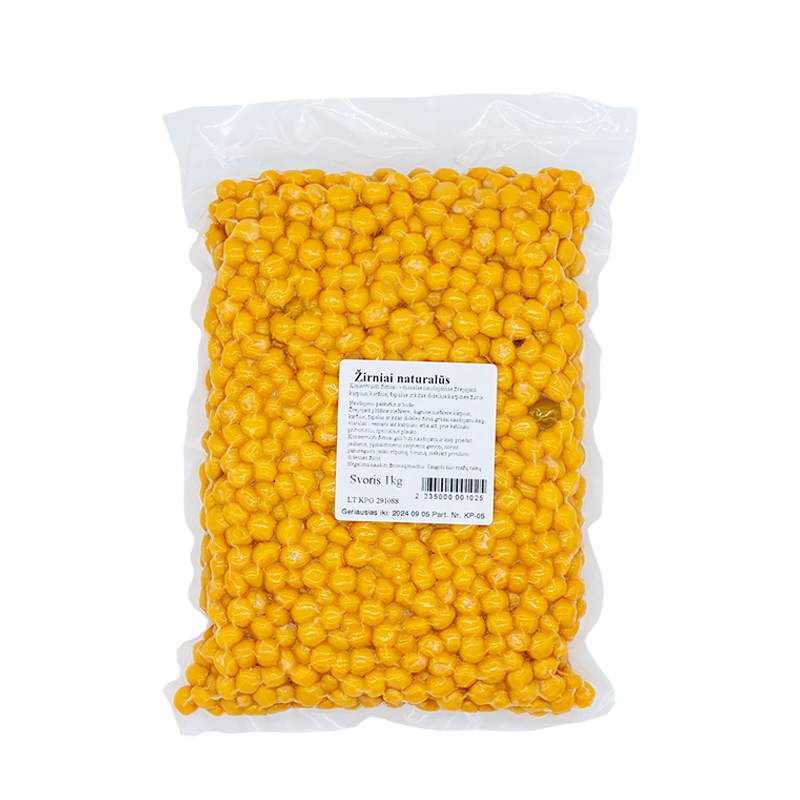 Dabīgie zirņi Deepex 1 kg