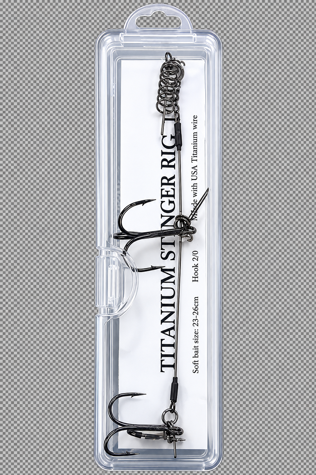 Stingers Titanium Stinger Rig 23-26cm / #2/0