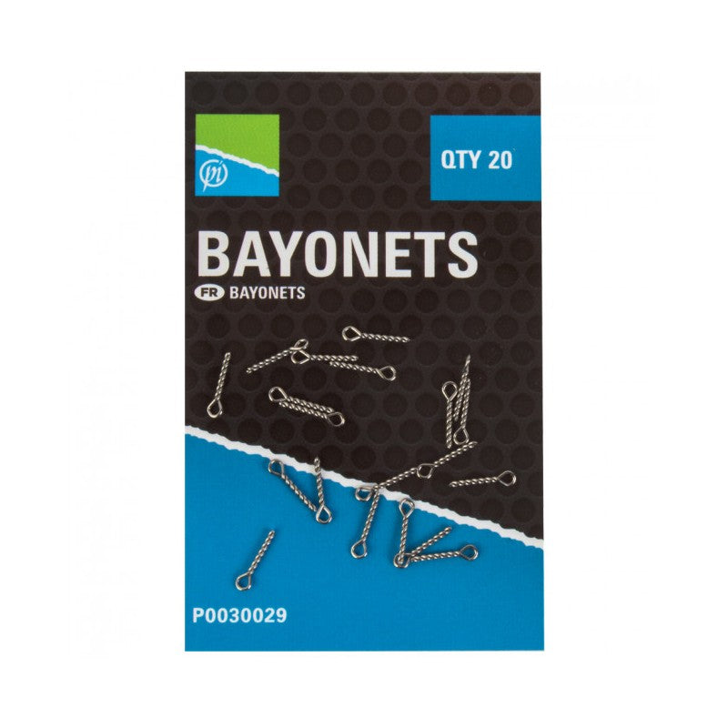 Screws PRESTON BAYONETS 20pcs