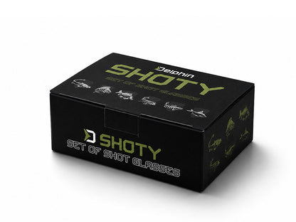 Glāzīšu komplekts Delphin SHOTY 6-in-1