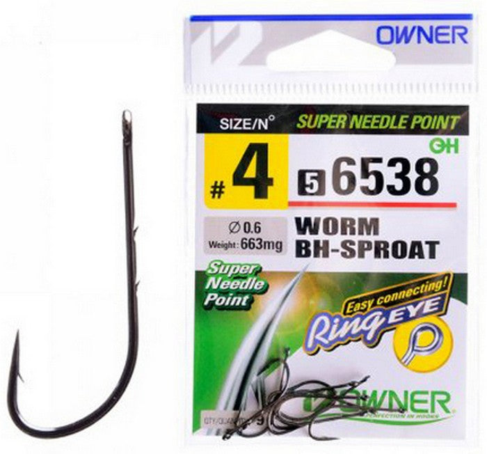Āķi OWNER 56538 WORM BH-SPROAT