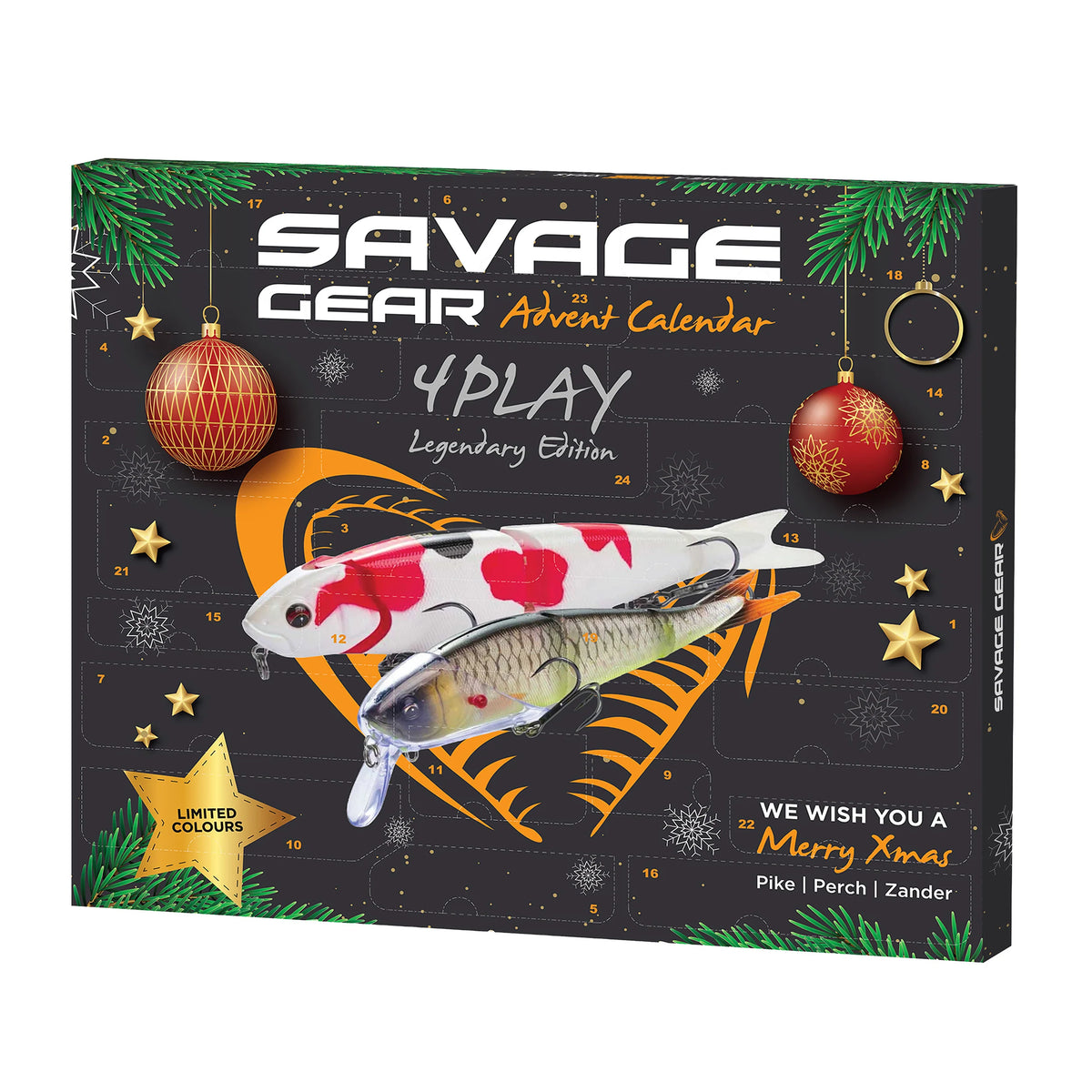 Adventes kalendārs Savage Gear Advent Calendar 4Play 2026