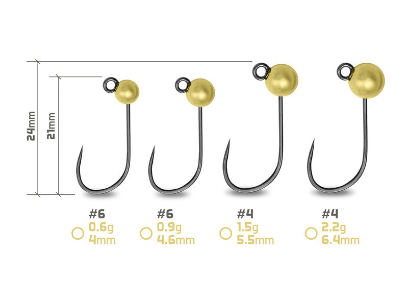 Volframa džiggalva  Delphin T-AREA BL / 5 gab - golden
