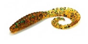 Silikona mānekļi Bait Breath Curly Grub 3.5"