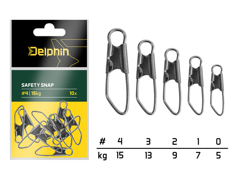 Sakabes Delphin Safety snap / 10pcs