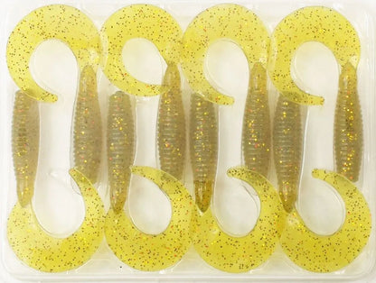 Silikona mānekļi Crazy Fish ANGRY SPIN 2"