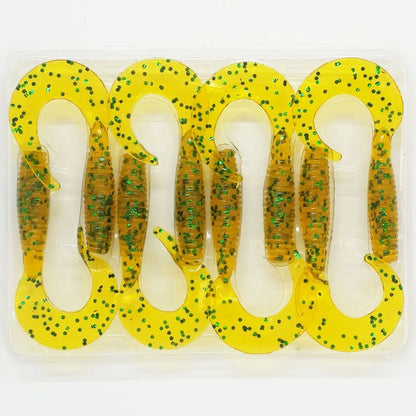 Silikona mānekļi Crazy Fish ANGRY SPIN 2"