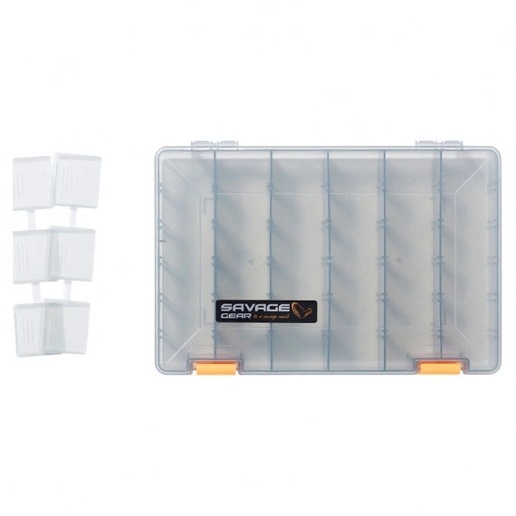 Kastīte Savage Gear Lurebox 5A Smoke 27.5x18x4.5cm