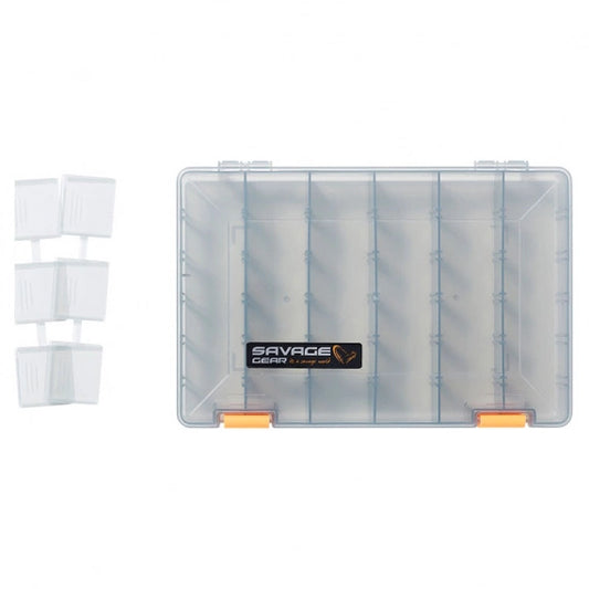 Kastīte Savage Gear Lurebox 5A Smoke 27.5x18x4.5cm