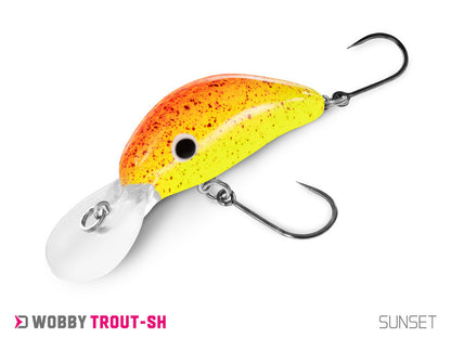 Vobleris Delphin WOBBY TROUT-SH