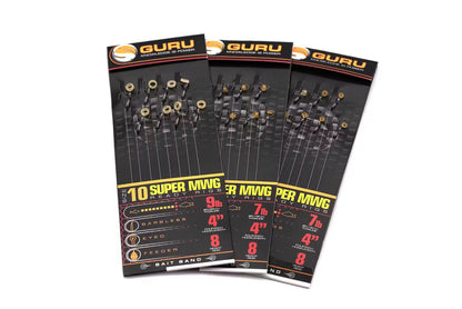 Gatavās pavadiņas Guru SMWG Bait Bands Rigs 4" 10cm