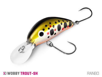 Vobleris Delphin WOBBY TROUT-SH