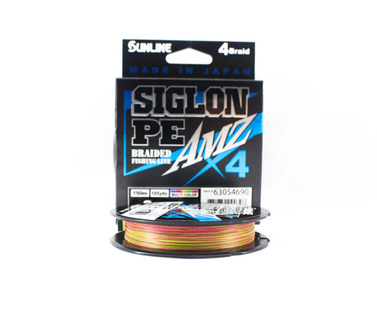 Pītā aukla Sunline SIGLON PE×4 AMZ 150M Multicolor