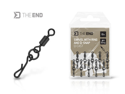 Karabīne Delphin TheEND Q-Cast /10 pcs