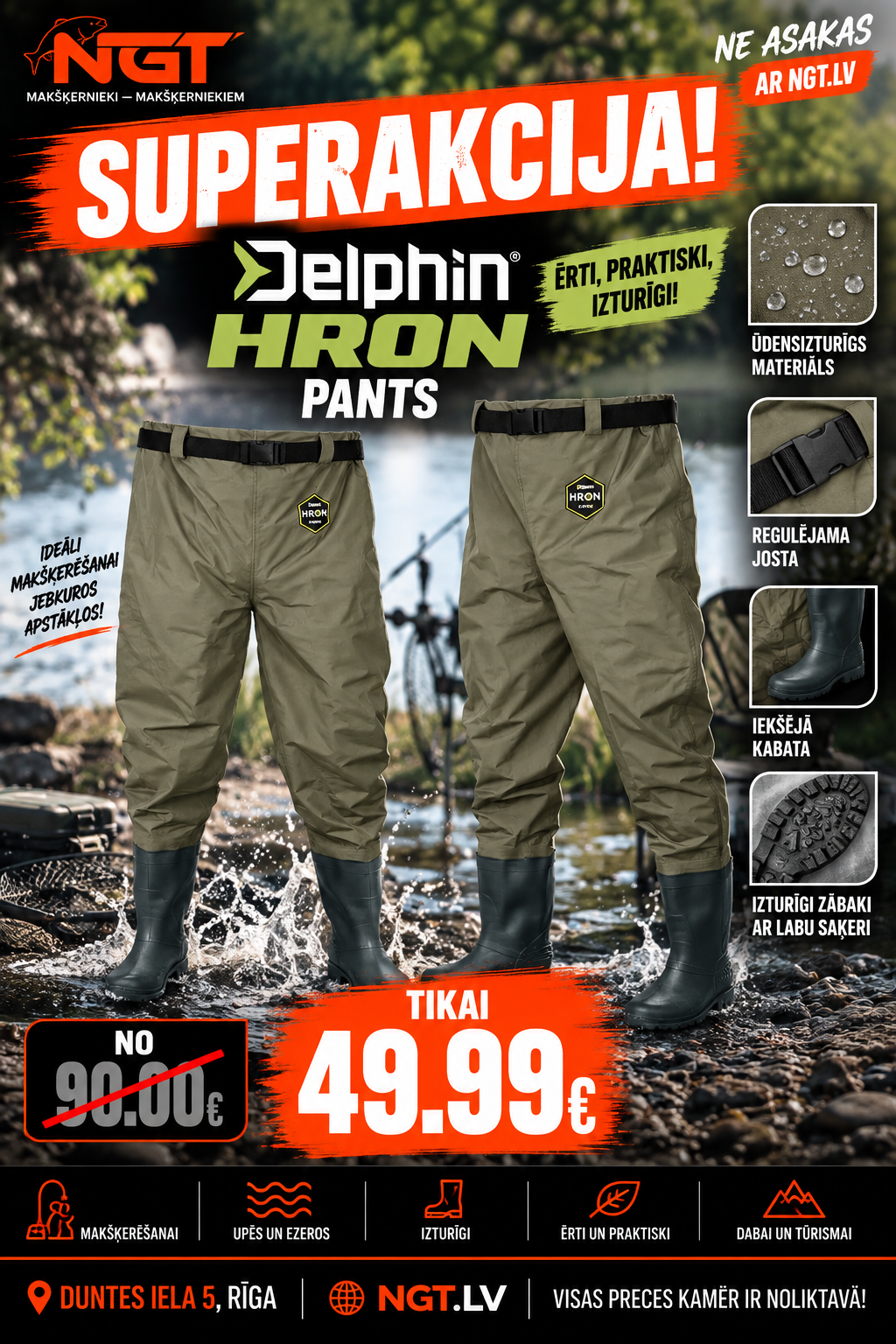 Veidersi Delphin HRON Pants