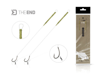 Pavadiņa Delphin THE END D-Rig / 2 pcs