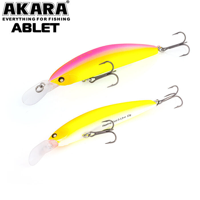 Vobleris AKARA «Ablet» 90 F ( 12 g, 90 mm)