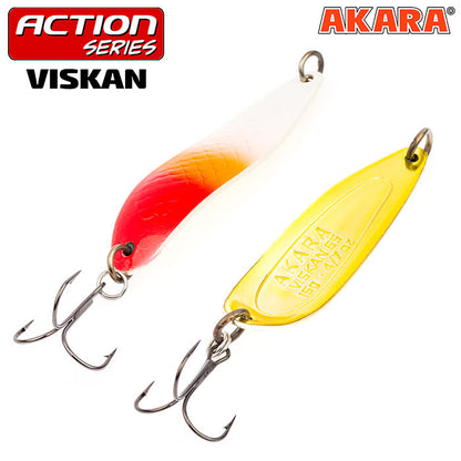 AKARA «Viskan» Action 80 SH (šūpojošs, 21 g, 80 mm) / AB118