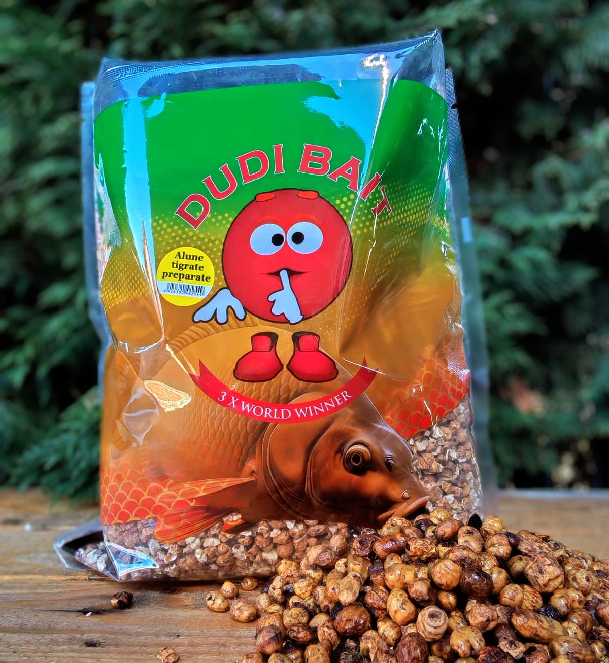 Tīģerrieksti Dudi Baits Tigernuts (ready to use, cooked) vacuum bag