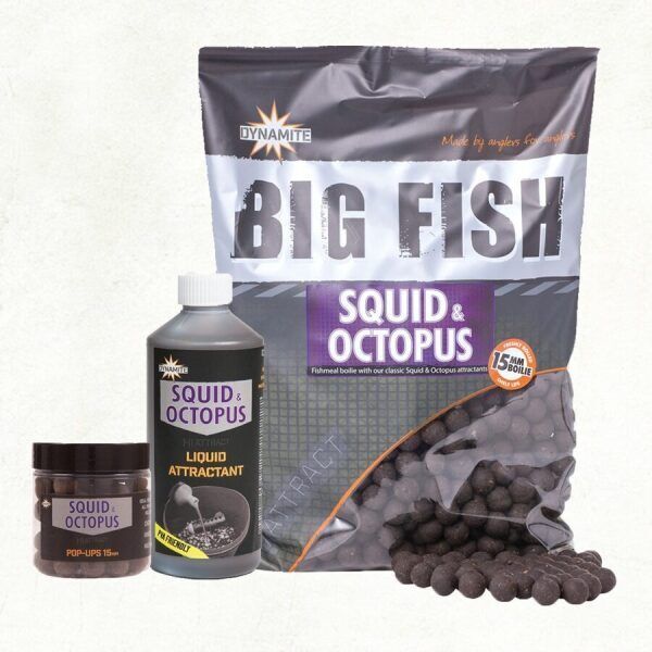 Boilas Dynamite baits 15mm Squid & Octopus 1kg