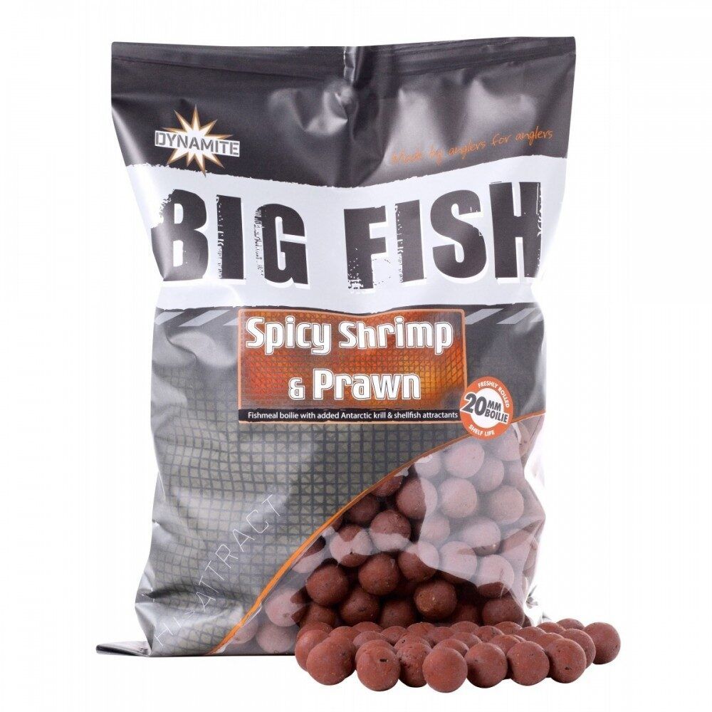 Boilas Dynamite baits Spicy Shrimp & Prawn 1,8kg