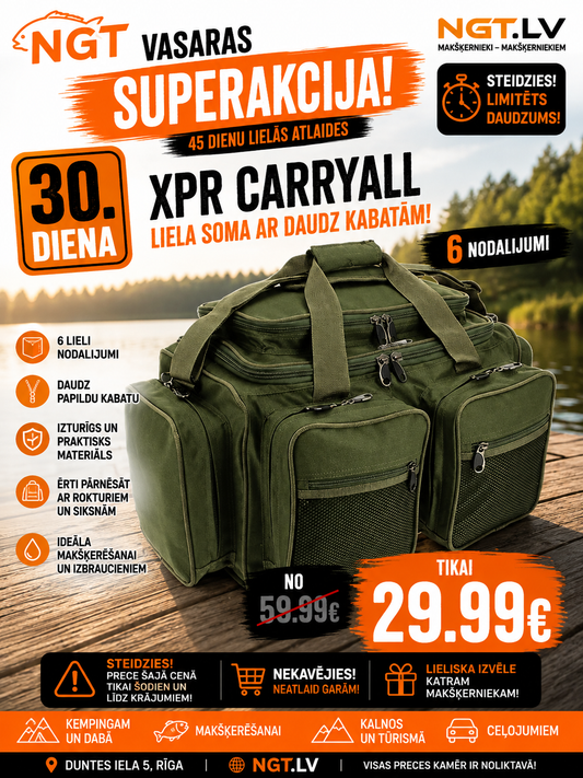 NGT XPR Carryall Bag | 61 x 29 x 31 cm