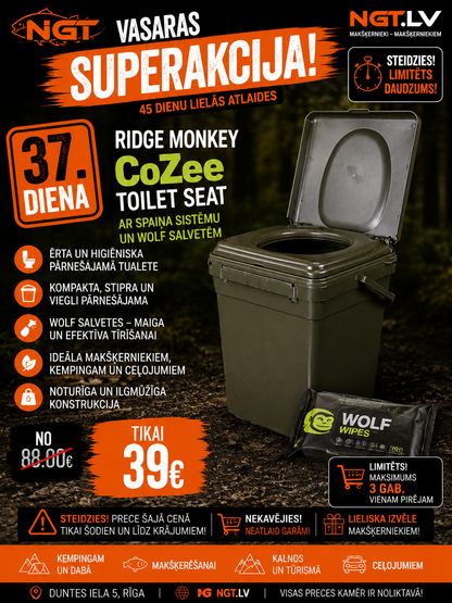 Tualete Ridge Monkey CoZee Toilet Seat
