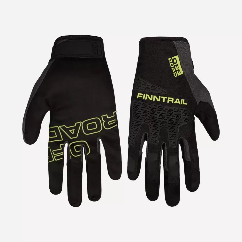 Cimdi FINNTRAIL ENDURO 2732 GRAPHITEYELLOW
