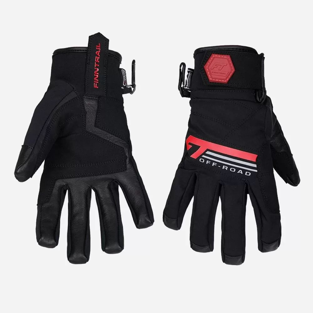 Cimdi FINNTRAIL GT OFF-ROAD GRAPHITERED